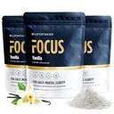 Vanilla MCT שמן 3Pack - Boost Energy & Clarity - אבקת MCT + Nootropics + Notropics + הסתגלות עבור חוויית קפה אלבומה - Keto, טבעוני, 0 סוכר - עם טאורין, L-Tyrosine, Rhodiola & More