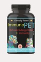Itchy Skin Relief for Dogs and Cats - Hot Spot Relief - Pet Allergy Support - Cat and Dogs Skin and Coat Supplement - Pet Immunity Support - 60 Caps