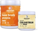 אבקת חלבון Zmmex העצם Broth חלבון אבקת + Bovine Colostrum אבקת