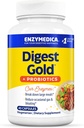 Enzymedica Gold + Probiotics, 2-in-1 פורמולה לבריאות Gut, Enzymes ו 1 מיליארד תרבויות פרוביוטיות Active Probiotics, 45 Count