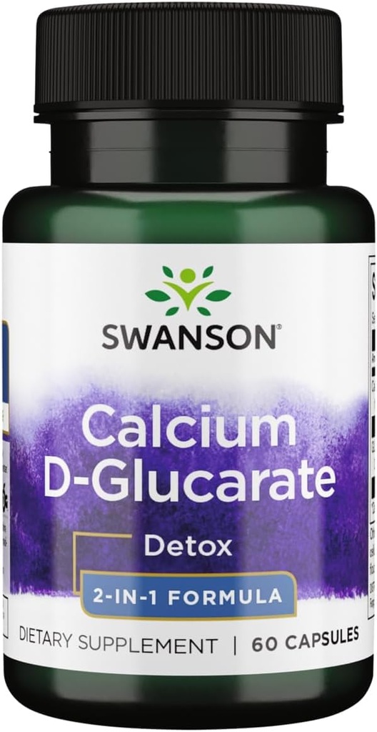 סוונסון Calcium D-Glucarate 250 מיליגרם 60 קפסולות