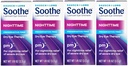 Soothe Eye Ointment by Bausch & Lomb, Lubricant הקלה לעיניים יבשות, Moisturizing & Comforting Nighttime יבש טיפול עיניים, מתאים לעיניים רגישות, חינם, 3.5 גרם - 4 Pack