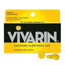 Vivarin, Caffeine Pills, 200mg Caffeine per Dose, בטוח ויעיל לעזור לך להישאר ער, No Sugar, Calories או ingredients, אנרגיה, 16 טבליות