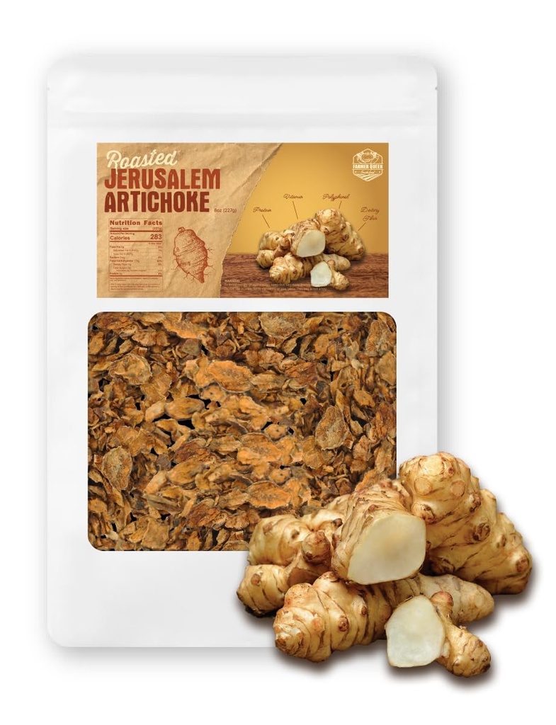 (אירו) Queen Roasted Jerusalem Artichoke Helianthus Tuberosus Rich Inulin Polyphenol Dietary המונחים: 돼지감자