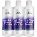 Swanson Concentrace Trace מינרלים טיפות 8oz-Complete מינרלים מורכב עבור אנרגיה, hydrtion, ו Electrolyte Balance מעל 72 מינרלים Ionic גבוה כגון Magnesium, Potassium, Calcium (3 Pack)