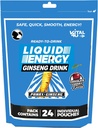 VITAL 4U® נוזל אנרגיה נורה - גינזנג, מתוקן באופן טבעי, צ'רי פלאמור, 24 ct