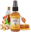 Macelberry Gardens Immune תומך ג'ינג'ר דבש Spray - אורגני ג'ינג'ר שוטים וסירופ עבור Immunity Boost, Digestive Health, and Wellness - Oz 2 Oz