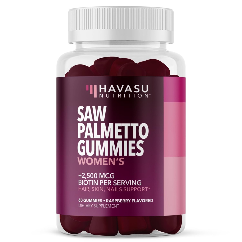 ראו את פאלטו לנשים עם 2,500mcg Biotin - DHT Bloer and Hair, Skin, Nail Health Gummies - 60 Count - תומך חזק יותר ומלא יותר מחפש מנעולים ועור רדיאנט - טבעוני, non-GMO, 1 חודשים אספקת מזון