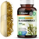 Bladderwrack קפסולות 1200 מ"ג - 100 Count - פורמולה ממקור טבעי של Iodine - אבקת Bladderwrack טבעוני Caps