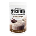 NaturesPlus SPIRU-TEIN Shake - שוקולד - 2.1 lbs, אבקת חלבון Spirulina - צמחי מבוסס החלפת Meal, ויטמינים ומינרלים לאנרגיה - Vegetarian, Gluten-Free - 34 משרתים