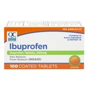 איכות בחירה Ibuprofen טבליות, 200 מ"ג, כאב Reliever ו Fever צמצם עבור דלקת פרקים, Toothache, כאבי גב, כאבי ראש, כאבי גוף ועוד 100 הרוזן של טבליות coated