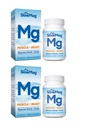 איטי Mg שריר + לב, תומך להרגעת השרירים ובריאות הלב. מגנזיום Chloride + Calcium, טבליות איטי-Release, קל Absorb ו Gentle על Stomach. 60 הרוזן (Pack of 2)