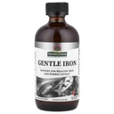 תשובתו של Nature's answer Gentle Iron 8 Ounce נוזל | תמיכה בתאי דם אדומים | תמיכה ברמת ברזל | Gluten Free | Non GMO