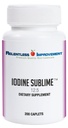Iodine Sublime ® 12.5mg 200 High-Bioavailable Caplets עם Potassium Iodide עבור Thyroid & Metabolism תמיכה בהשוואה Iodoral 12.5