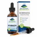 Pure Mountain הבוטנים נוזל Echinacea טיפות - כשר Tincture אלכוהול חינם לחלץ - 500 מ"ג אורגני Echinacea 1oz בקבוק
