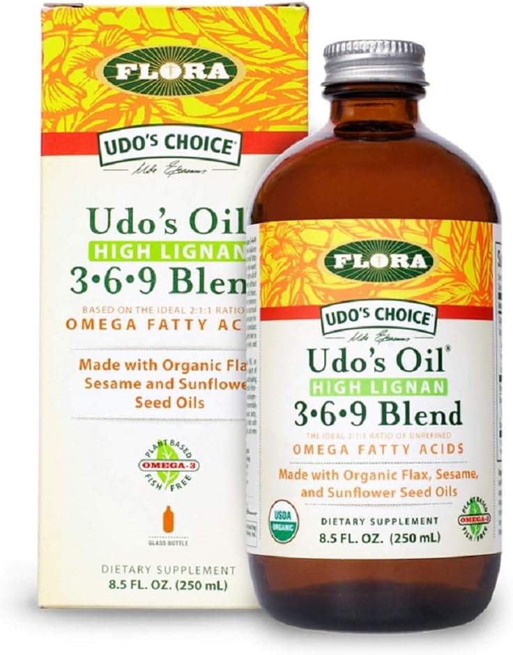 פלורה - Udo's Choice, אומגה 369 שמן בלגן גבוה, 8.5 Fl Oz