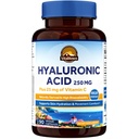 Vitalitown Hyaluronic Acid תוספי 250 מ"ג, בתוספת 25 מ"ג ויטמין C, באופן טבעי Derived & High Bioavailability, Skin hydrotion, 90 קפסולות טבעוניות, 3 חודשים אספקה