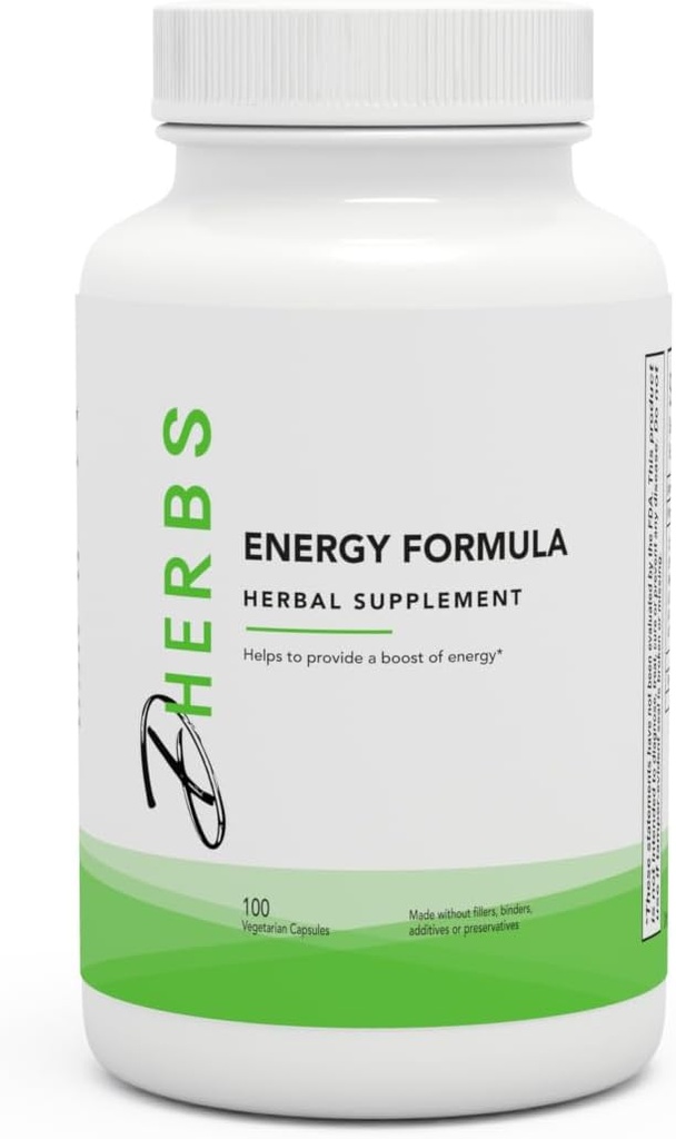 Dherbs Energy Formula, 100-Count Bottle