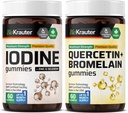 Iodine 60 Gummies & Quercetin עם Bromelain 60 חניכיים