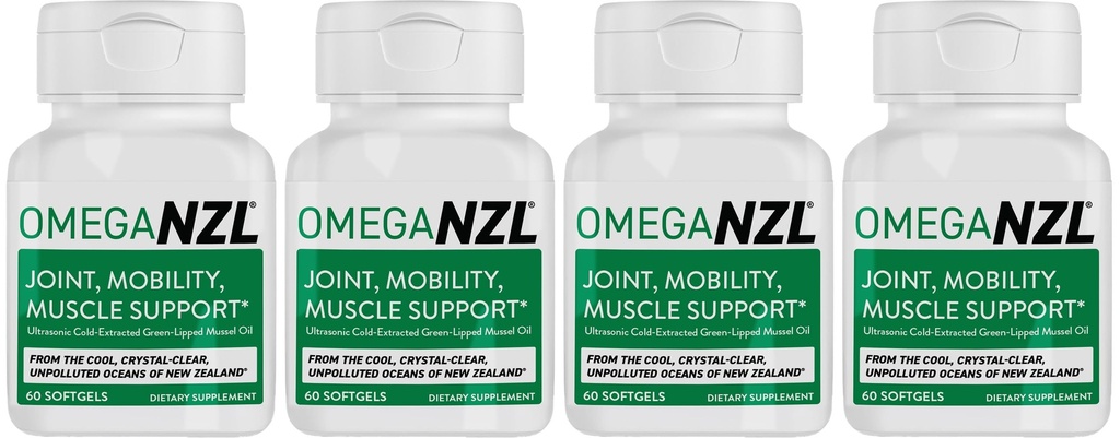 תוסף תמיכה משותף אומגה 3, Best Natural Muscle Relief, Green-Lipped Mussel שמן, 240 Softgels, No Fishy Aftertaste