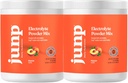 אבקת JUNP Electrolytes No Sugar No Carbs - Orchard Fresh גופן Peach Drink - Potassium & Salt Electrolyte hydrotion אבקת Zero Calorie Sugar חינם אבקת אלקטרוליטה, Keto Friendly, 180 משרתים