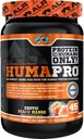 Humapro | Amino Acids חלבונים מטריקס עבור בני אדם | 99% Utilization for Lean שריר | טבעוני, Gluten Free | 334g / 45 משרתים (Exotic Peach מנגו)