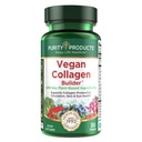 טבעוני קולגן בונה - אורגני Whole Foods פירות + Veg, Silica, Lutein, ויטמין C, biotin, Grape Seed - Amino Acids Glycine, Lysine + Proline Collagen Boosters (30 משרתים, טבליות)