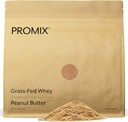 ProMix Nutrition Whey חלבון אבקת, בוטנים בוטנים אגוזים - Grass-Fed - post Workout Fitness & Nutrition Shakes, Smoothies, Baking & Cooking מתכונים - Gluten-Free & Keto-Friendly - 2.5 פאונד (Pack of 1)