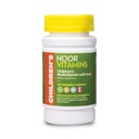 Noor ויטמינים Halal Kids Multivitamin Chewable: ויטמינים חיוניים עבור Immune, Bone & Eye בריאות עם ברזל - non GMO & Gluten חינם - ויטמינים האללים 60 ספירה (2 חודשים אספקה)