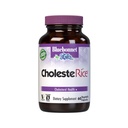 Bluebonnet Nutrition CholesteRice ירקות קפסולות, Red Yeast Rice, Plant Sterols, Pantethine, CoQ10, Policosanol, Vegetarian, non GMO, Gluten Free, Milk, SOY-FREE, 60 קפסולות ירקות
