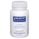 טהור Encapsulations Lutein & Zeaxanthin - תומך חזון כללי * - שמירה על Macular Pigment & עין בריאות * - תמיכה אנטי-חמצן * - טבעונית-ידידותית ולא-GMO - 60 קפסולות