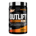 Nutrex Outlift Burn Pre-Workout תוסף לאנרגיה, Focus & Endurance | Metabolyte, L-Citrulline, Beta-Alanine & Caffeine | Thermogenic Formula for Performance (22 משרתים, פלורידה Crush)