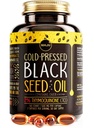 מגנזיוםu Superfoods Black Seed Oil קפסולות - Cold Pressed, 2% Thymoquinone, 100% טורקי שחור קדין Nigella Sativa שמן, נוזל שחור לחלוטין 60 הרוזן, 500 מ"ג לקפסולה