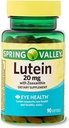 Lutein with Zeaxnthin Dietary Supplements, 20 מ"ג, 90 Count