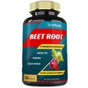 Beet Root Extracts, 4 חודשים אספקת תה ירוק, גינזנג, שחור פפר | אנרגיה מוגברת, פונקציות ביצועים אתלטיים, Boosts Stamina | תוספי עבודה תזונתית