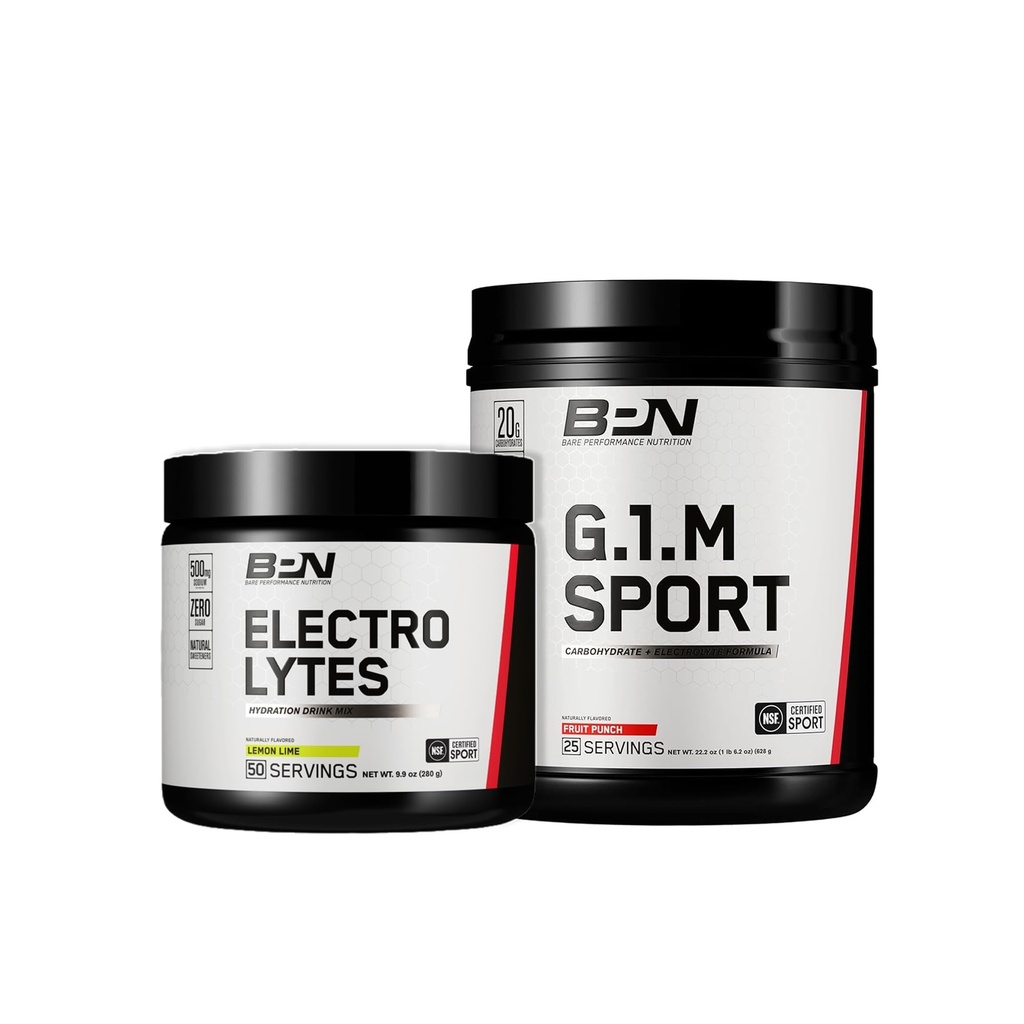 BARE PERFORMANCE NUTRITION BPN G.1.M. Go One More Endurance Fuel & Electrolytes אבקת Bundletes
