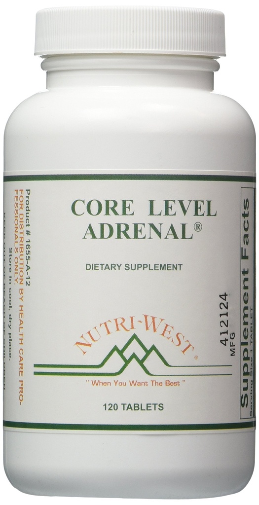 תזונה-מערבית - Core Level Adrenal - 120