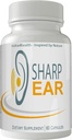 שארפ אוזן מלאה Tinnitus הקלה תוסף, 60 קפסולות, תערובת proprietary כדי להפחית את צלצול האוזן ולתמוך באפקט השמיעה האופטימלי וקלוריות