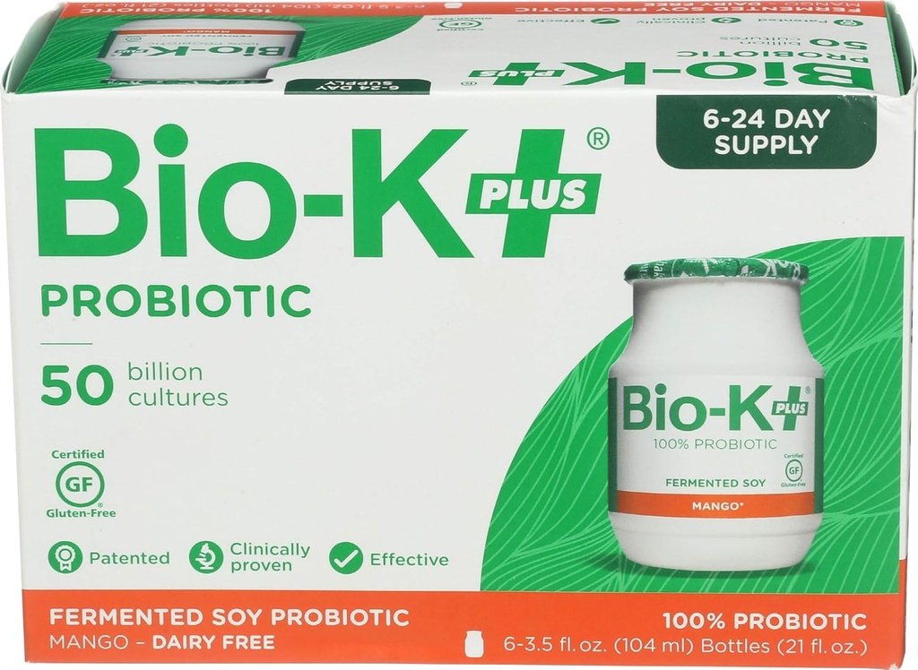 Bio-K Soy מנגו 6Pk +CRV