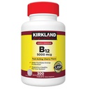 קירקלנד חותם במהירות את B-12 5000 mcg., 300 טבליות (2 Pack)