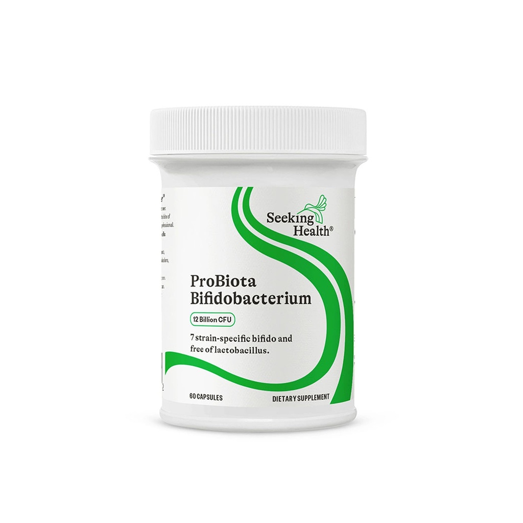 מחפש בריאות ProBiota Bifido חיידק, 60 קפסולות, תוספת פרוביוטית לבריאות העיכול, Bifido רק, טבעוני-וצמחוני-ידידותי, תומך בבריאות הקולונית ובמערכת החיסון*