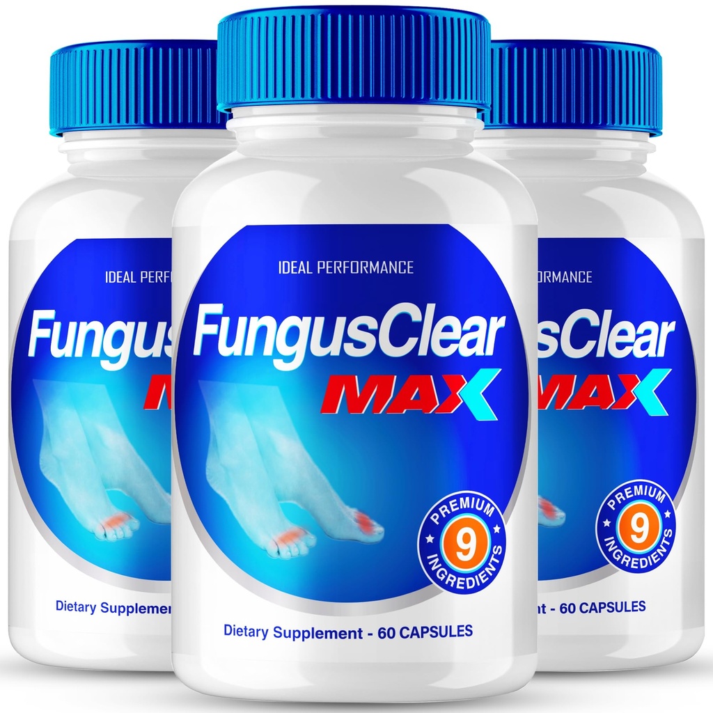 הרעיוןL PERFORMANCE (3 Pack) Fungus Clear Max Toenail Pills (180 קפסולות)