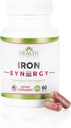בריאות כמו זה Ought להיות Iron Syn3rgy תוסף | Physician פורמולה קפסולות עם ברזל, קופר, Beet Root, ויטמין C | 60 קפסולות