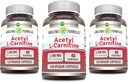 פורמולה מדהימה Acetyl L-Carnitine 1500 Mg Per Serve Veggie קפסולות תוסף | Non-GMO | Gluten Free | Made in USA | מתאים עבור Vegetarians (120 Count)