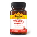 כפרי חיים ® Vegan K2-500 mcg, 60 Ct. Chewable Tablets. Strawberry Flavor - מוסמך Gluten חינם - מוסמך טבעוני על ידי AVA - לתמיכה בריאות העצם