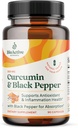 BIOACTIVE NUTRIENTS Curcumin with Black Pepper for Best Absorption, 90 קפסולות