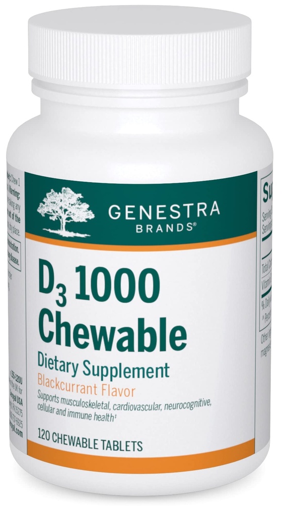 Genestra Brands D3 1000 Chewable