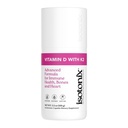 Isotonix ויטמין D עם K2, מקדם הכחדת מינרלים העצם הנורמלית, מקדם אמנות בריאה, מסייע לשמור על בריאות העצם, תומך בריאות החיסון, שוק אמריקה (30 משרתים)