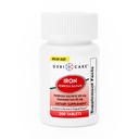 GeriCare Ferrous Sulfate Tablet 325 מ"ג, Elemental Iron 65 מ"ג תוספת ברזל עתיר שומן | תוספי תזונה 200 Count.