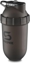SHAKESPHERE Shakerבק - 24oz Leak הוכחה חלבון Shaker בקבוק עבור Pre Workout, Smoothie, אבקת לשתות Mixes, No-Blade Mixer עבור התעמלות, BPA-Free, Easy & Easy לשאת (Frosted Black)